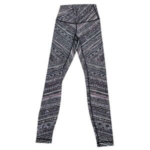 Lululemon Wunder Under High Rise Tight Size 2 Full-On Luxtreme 26" Tribal Pace